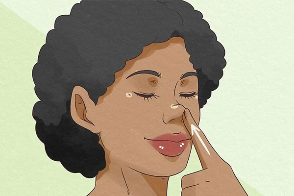 تمرین صاف کردن بینی