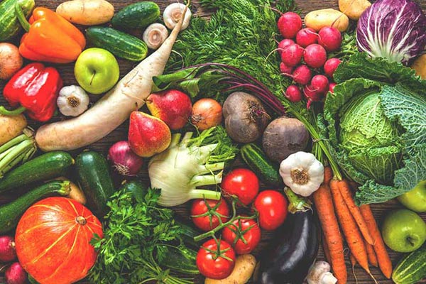 مصرف سبزیجات برای جلوگیری از تشنگی