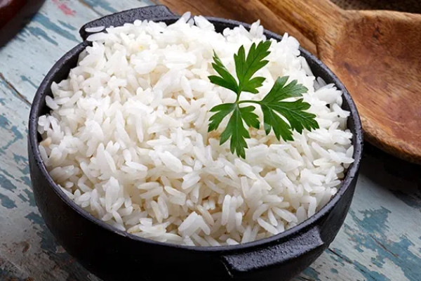 برنج سفید ساده