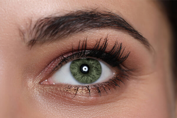 انواع رنگ چشم سبز