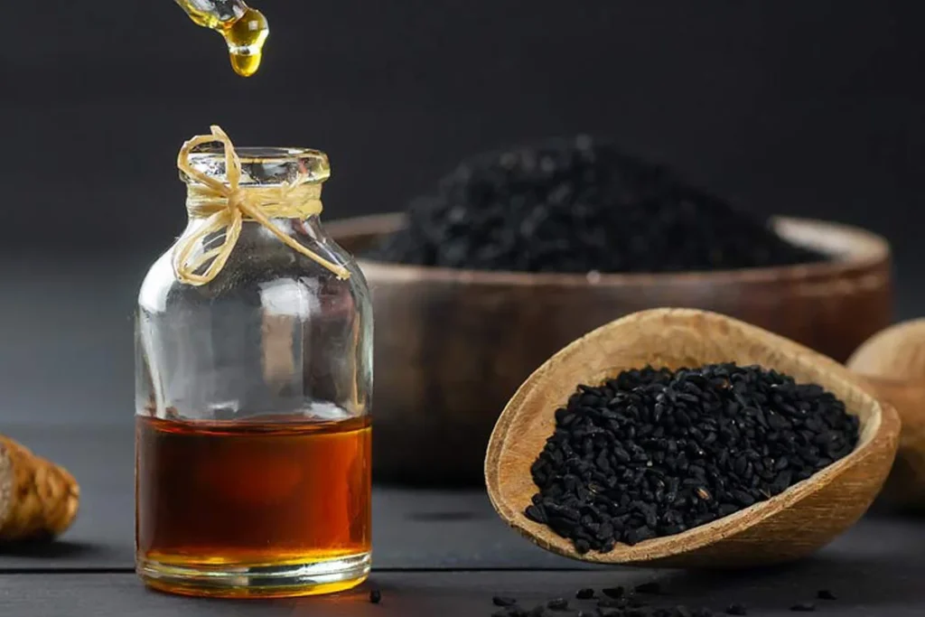 ماساژ شکم با روغن سیاه دانه