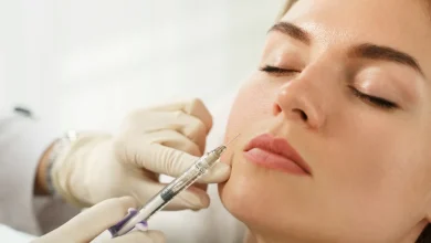 آموزش ماساژ لب بعد از تزریق ژل