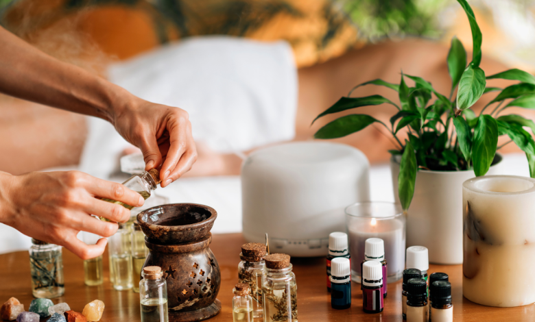 ماساژ آروماتراپی